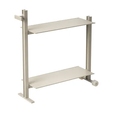 Museum Trolley wózek pomocniczy - Beżowy, 74,5x77,5x24 cm - Museum