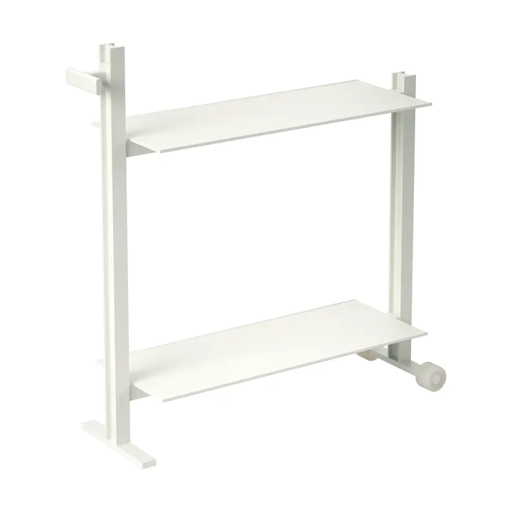 Museum Trolley wózek pomocniczy - Biały, 74,5x77,5x24 cm - Museum