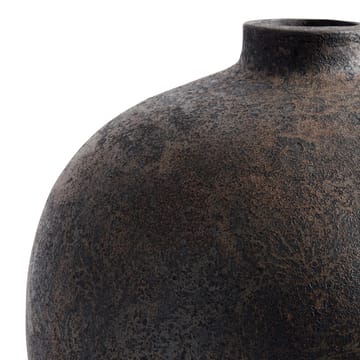 Donica w kształcie wazy Memory 60 cm - Brązowa/szara terakota - MUUBS