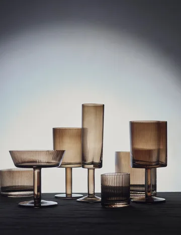 Kieliszek do szampana Ripe 14,5 cl - Smoked brown - MUUBS