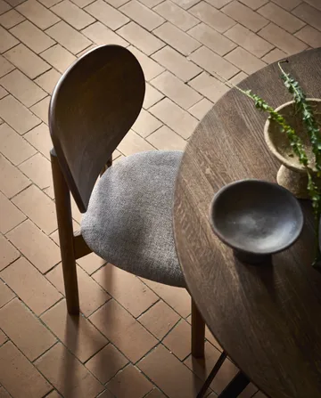 Krzesło Oka - Dąb olejowany ciemny, grey - MUUBS