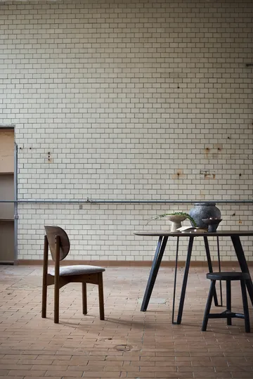 Krzesło Oka - Dąb olejowany ciemny, grey - MUUBS