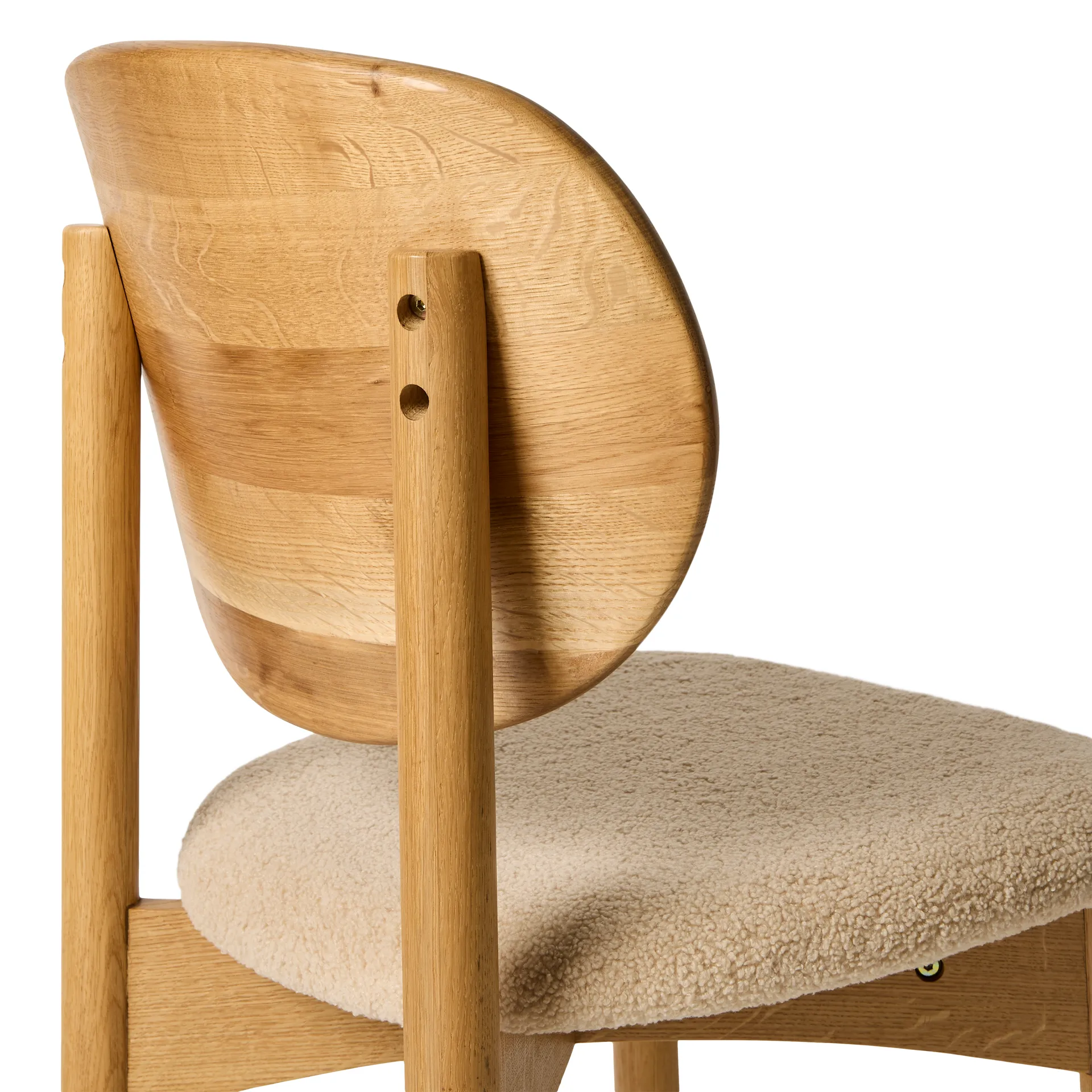Krzesło Oka, Dąb olejowany naturalny, sand MUUBS