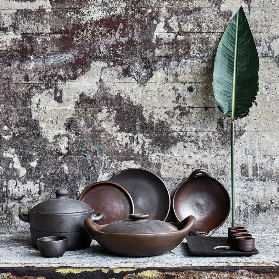 Misa z uchwytem L, Brązowy MUUBS