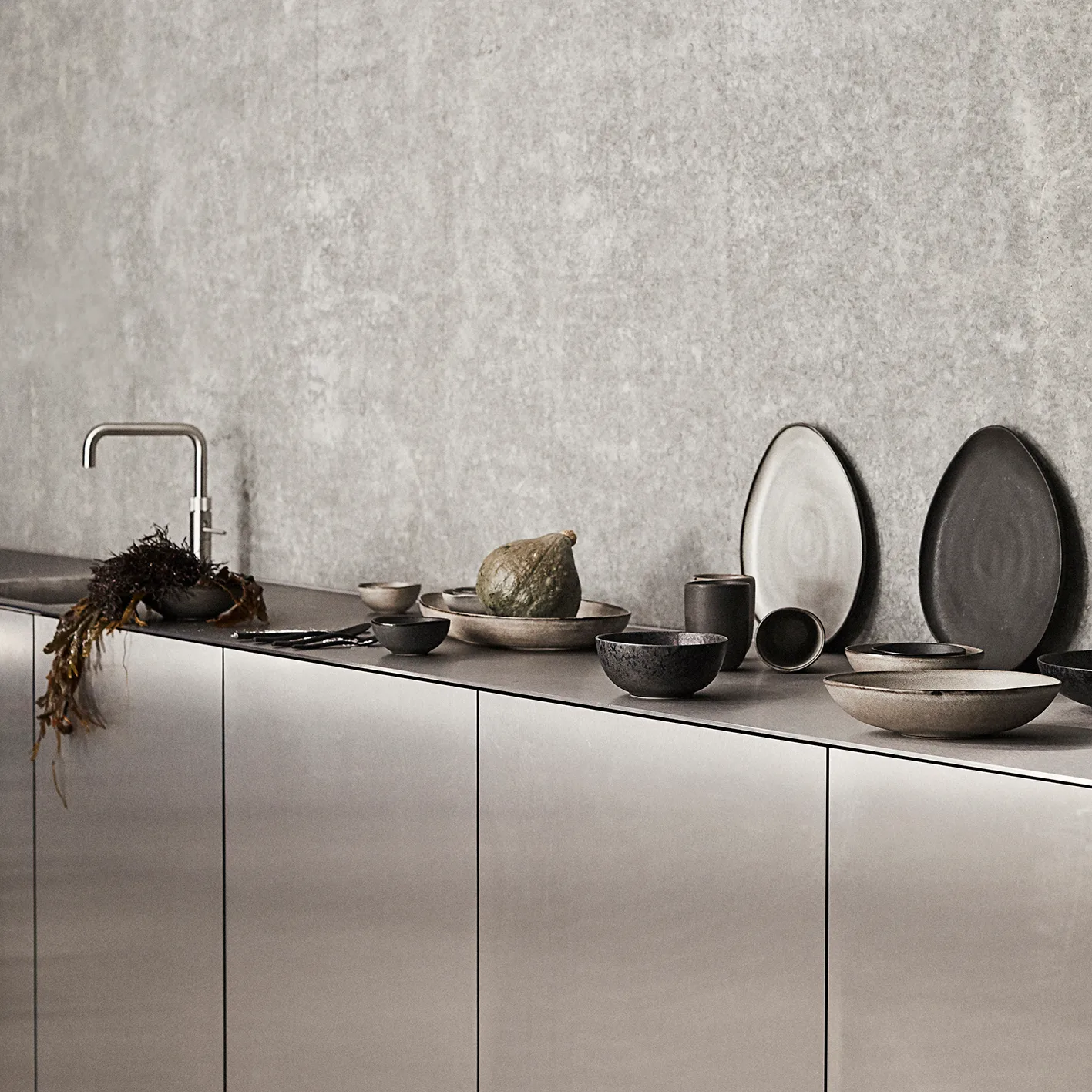 Miska do serwowania Mame 24 cm, Ostrygi MUUBS