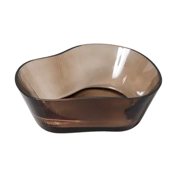 Miska Ripe - Smoked brown, Ø17,5×5 cm - MUUBS