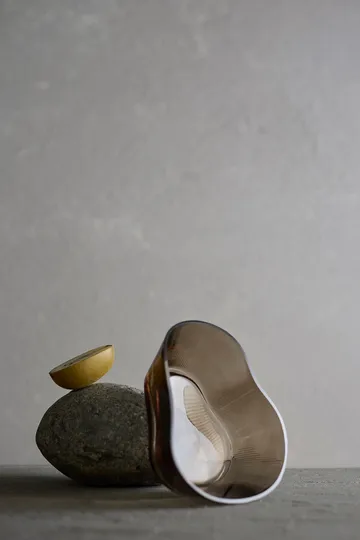 Miska Ripe - Smoked brown, Ø17,5×5 cm - MUUBS