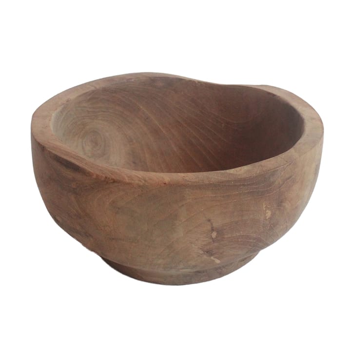 Muubs miska do sałatek z drewna tekowego 20 cm, Naturalny MUUBS