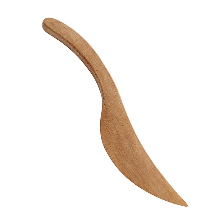 Muubs nóż do masła drewno tekowe - Naturalny - MUUBS