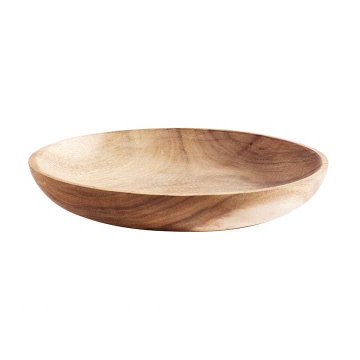 Muubs talerz z drewna tekowego 18 cm - Naturalny - MUUBS