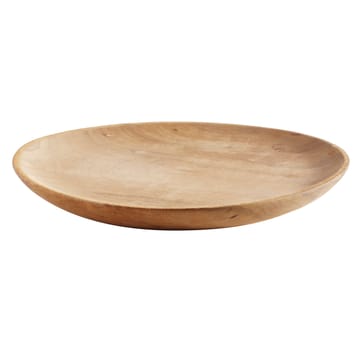 Muubs talerz z drewna tekowego 26 cm - Naturalny - MUUBS