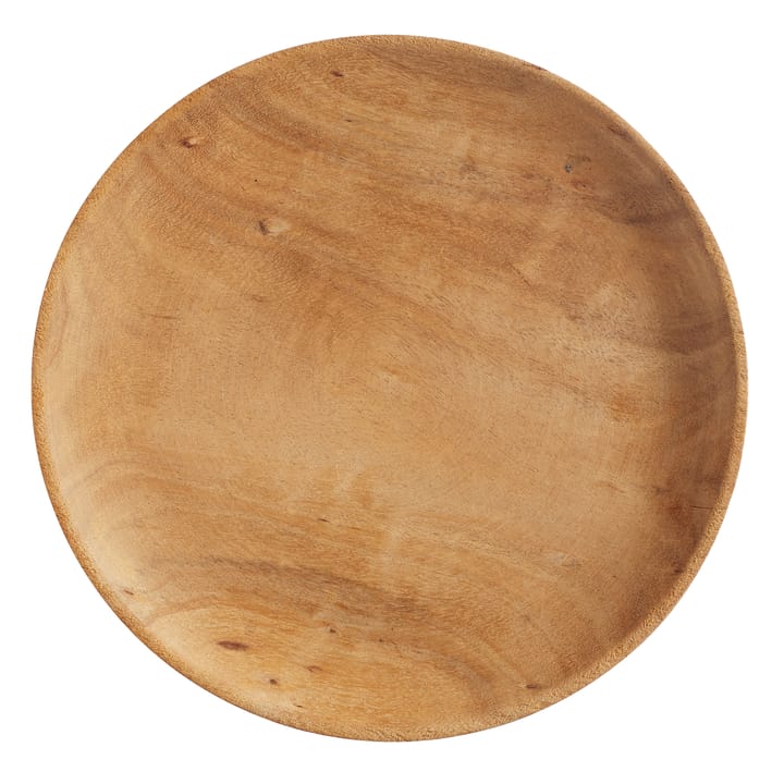 Muubs talerz z drewna tekowego 26 cm - Naturalny - MUUBS