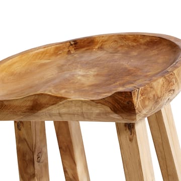 Oval krzesło barowe - Natur - MUUBS