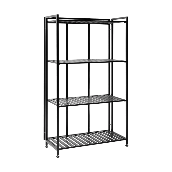 Półka ścienna Manhattan High 65,5x33x111 cm, Black MUUBS