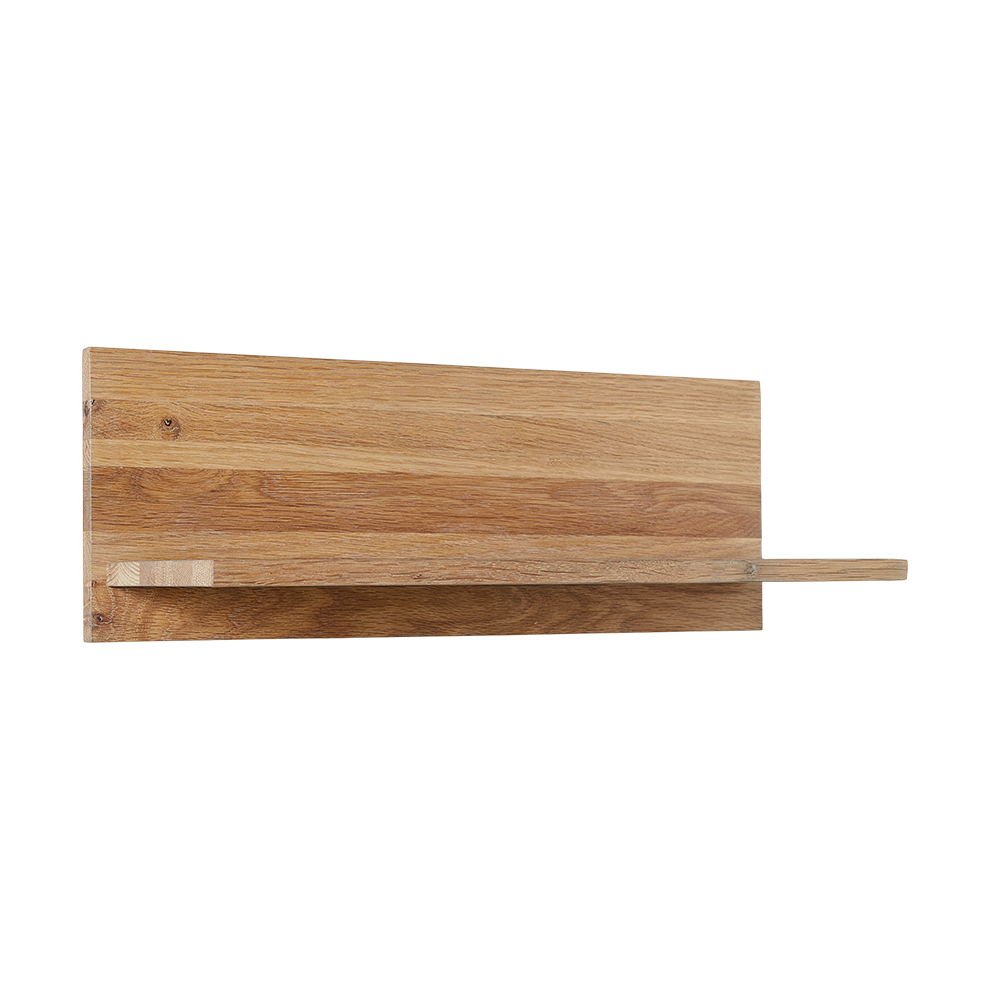 MUUBS Półka ścienna Tokyo 50 cm Natural oak | Skandynawski Design | Półki i systemy półek | Beżowy