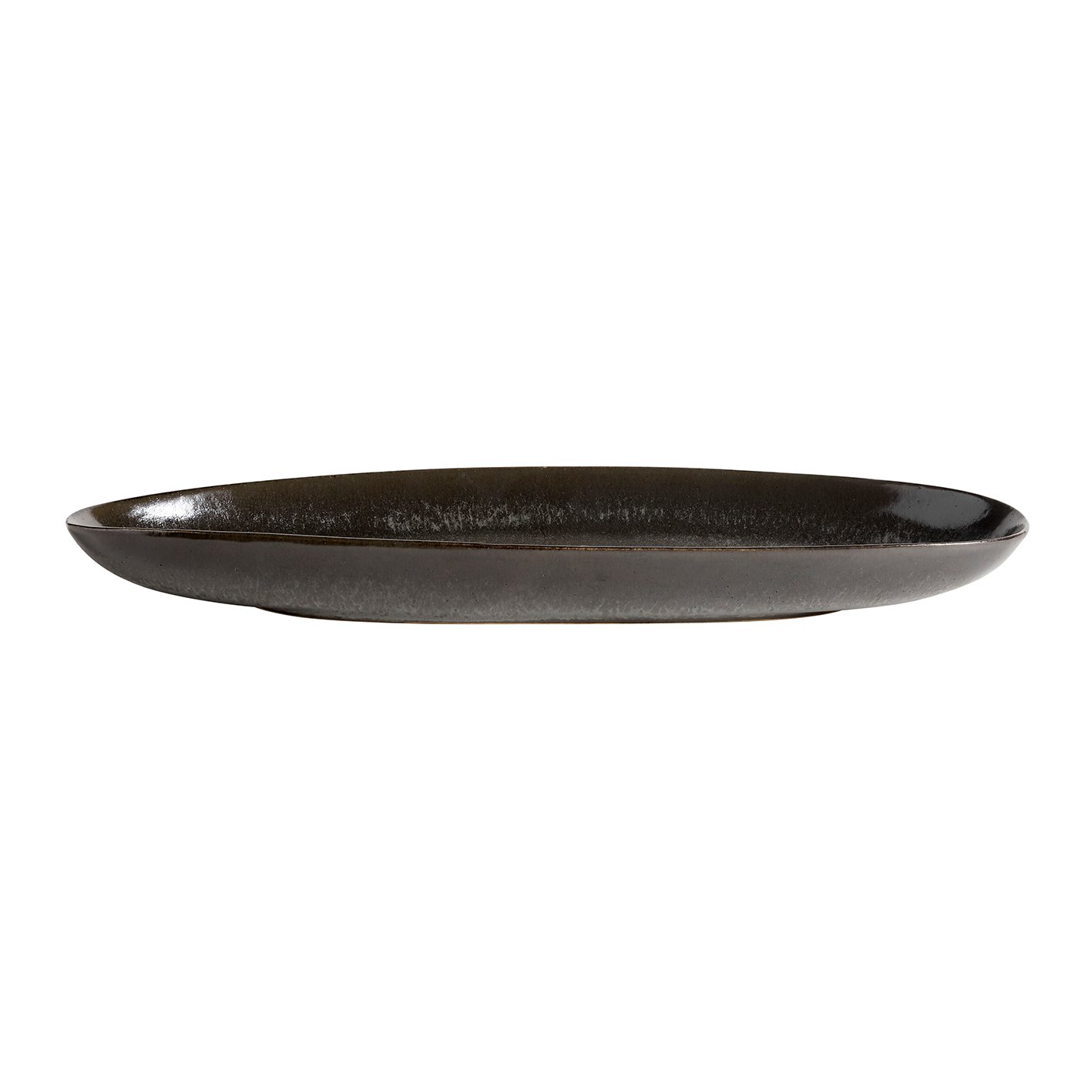 MUUBS Półmisek Mame 36,5 cm Kawa | Skandynawski Design | Półmiski i naczynia do serwowania | Brązowy