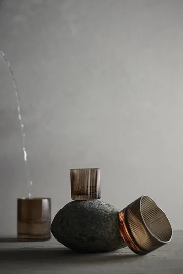 Ripe szklanka niska 200 ml - Smoked brown - MUUBS