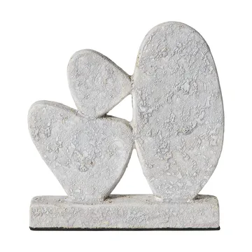 Rzeźba Luna - Grey, 12x3x21,5 cm - MUUBS