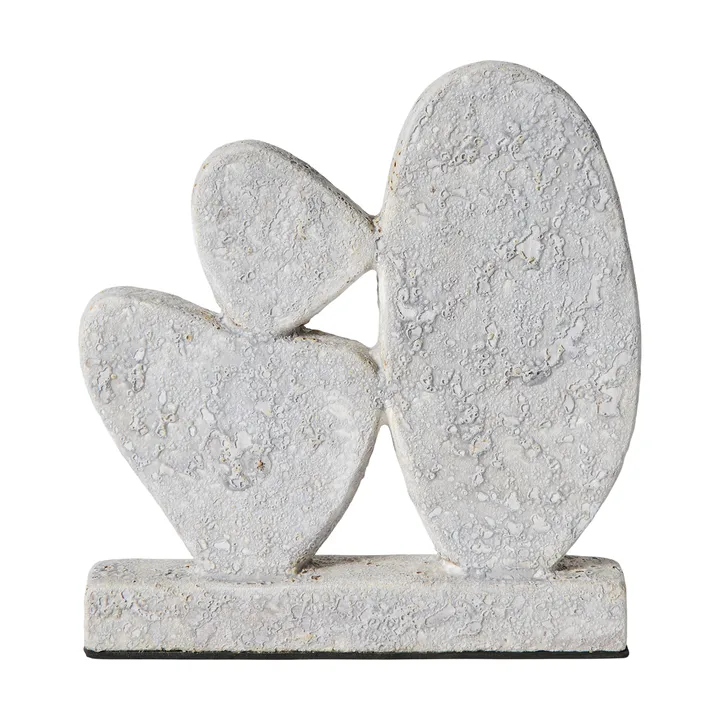 Rzeźba Luna - Grey, 12x3x21,5 cm - MUUBS