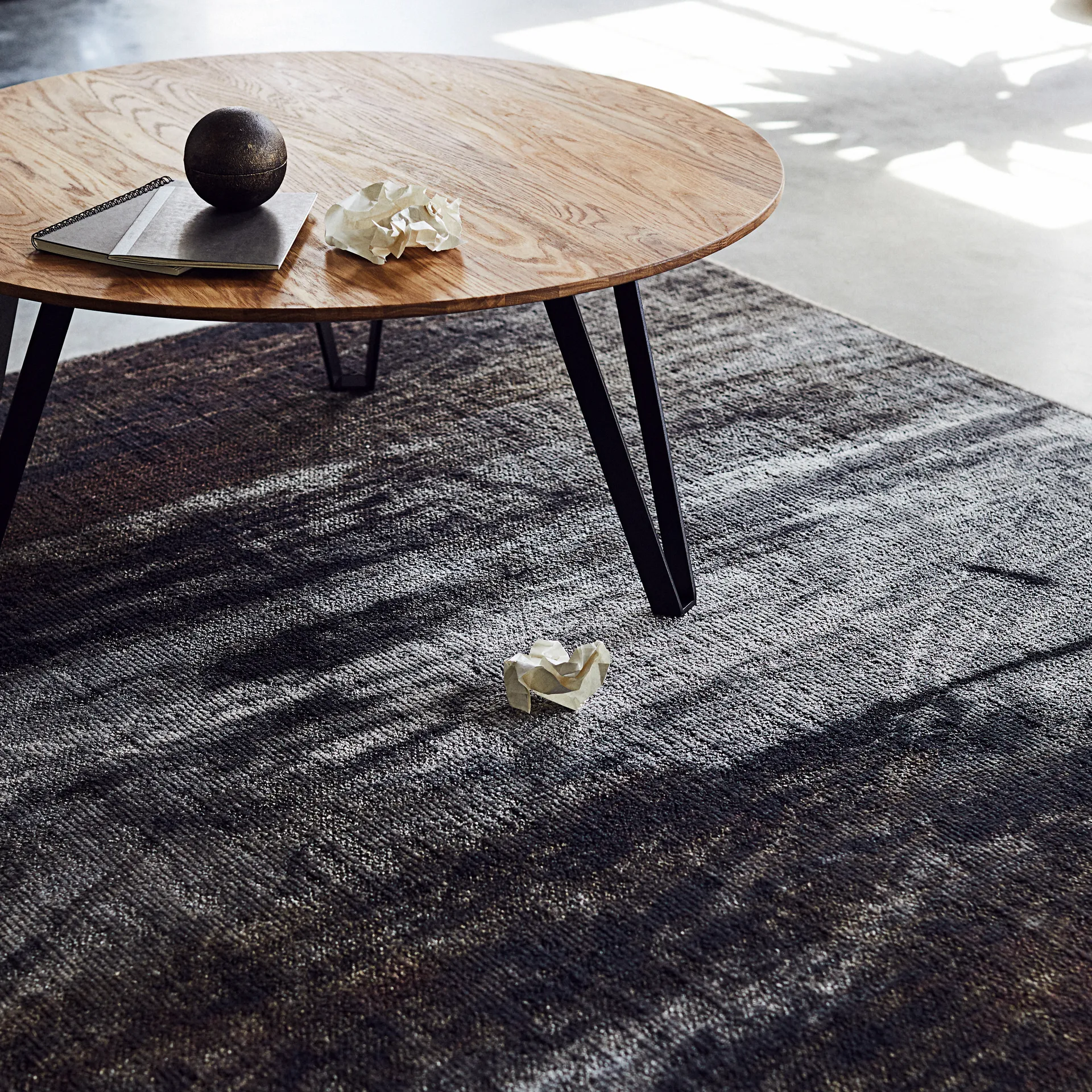 Space stolik kawowy Ø90 cm, Dąb MUUBS