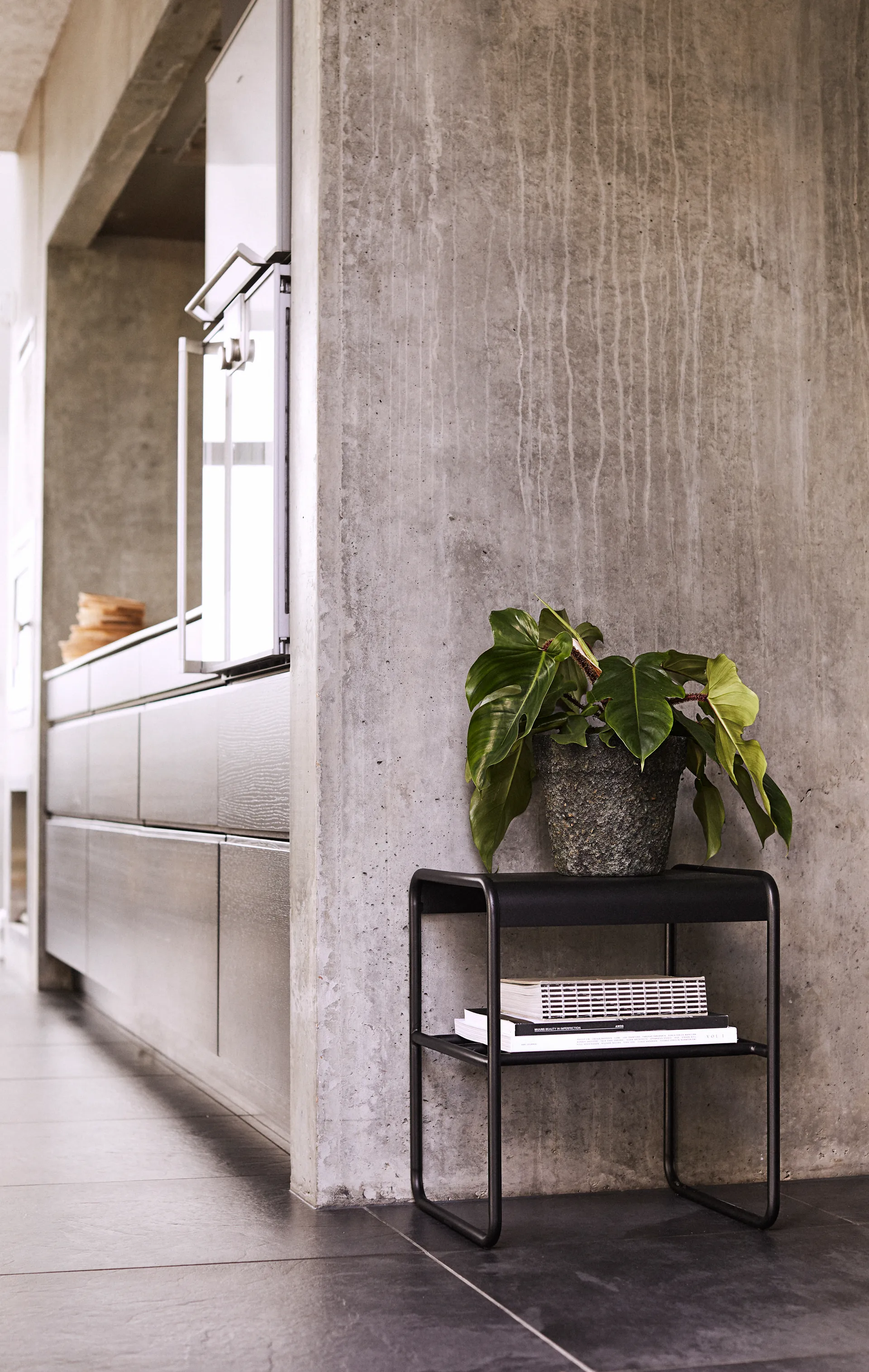 Stołek Copenhagen , Czarny MUUBS