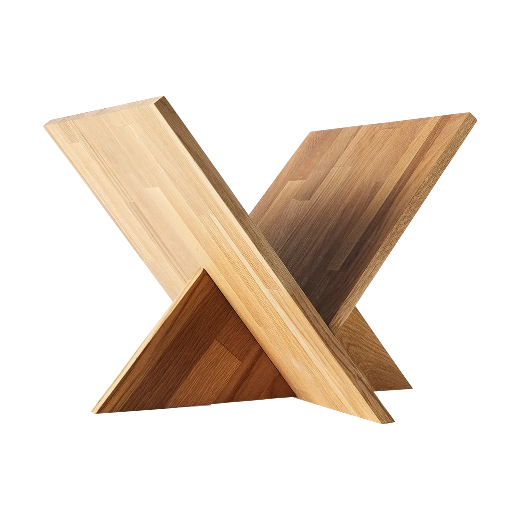 Stojak na czasopisma Ottawa, Natural oak MUUBS