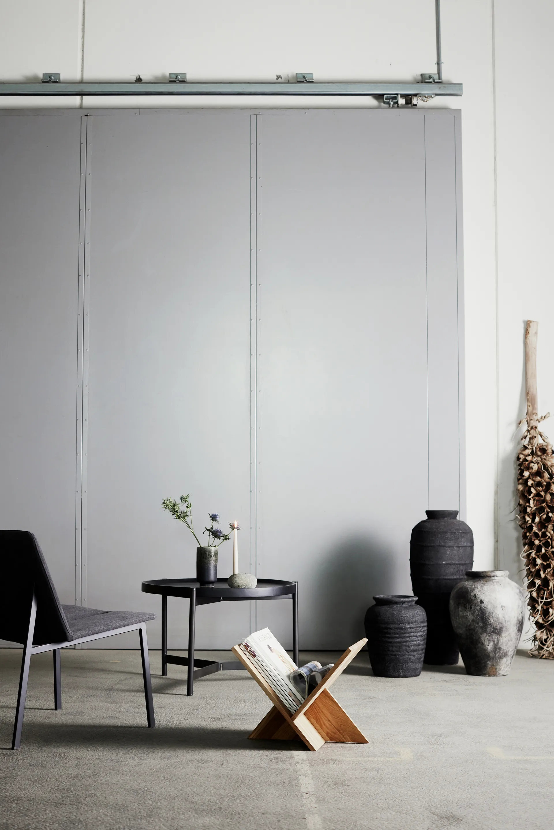 Stojak na czasopisma Ottawa, Natural oak MUUBS