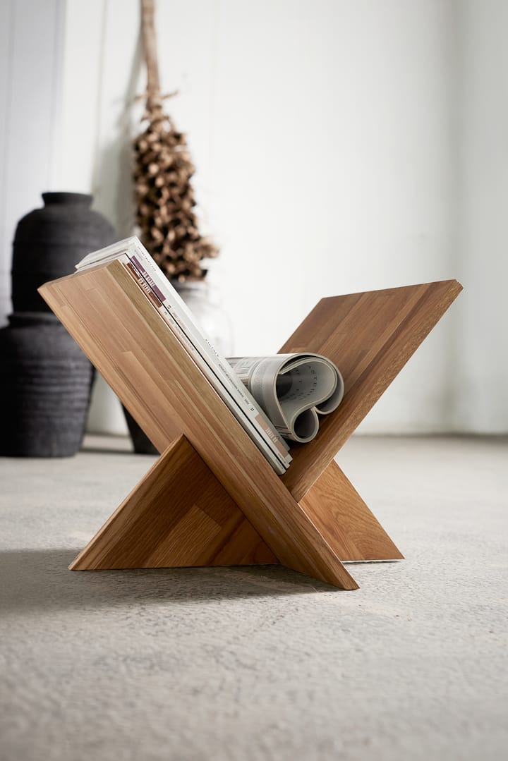 Stojak na czasopisma Ottowa, Natural oak MUUBS