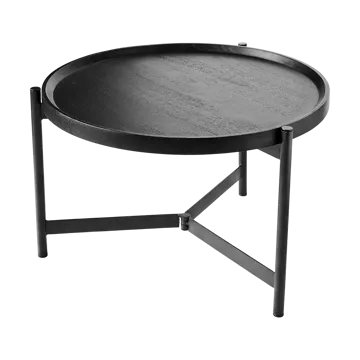 Stolik kawowy Nevada Ø70 cm - Czarny - MUUBS