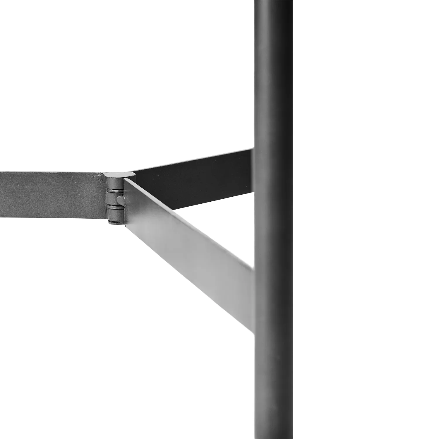 Stolik kawowy Nevada Ø70 cm, Czarny MUUBS