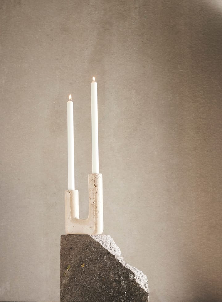 Świecznik Minerva 20 cm, Creme MUUBS