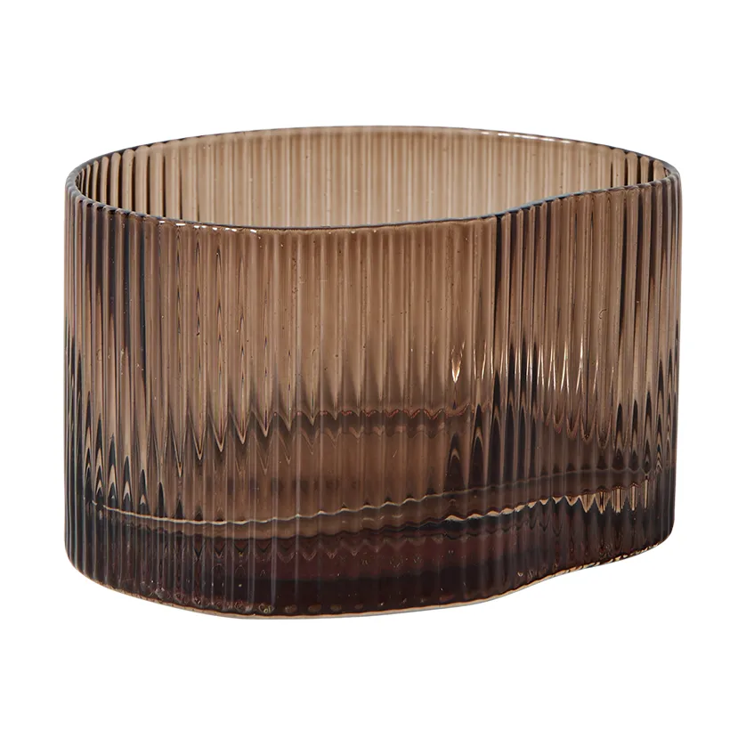 Szklanka Ripe niska 20 cl, Smoked brown MUUBS