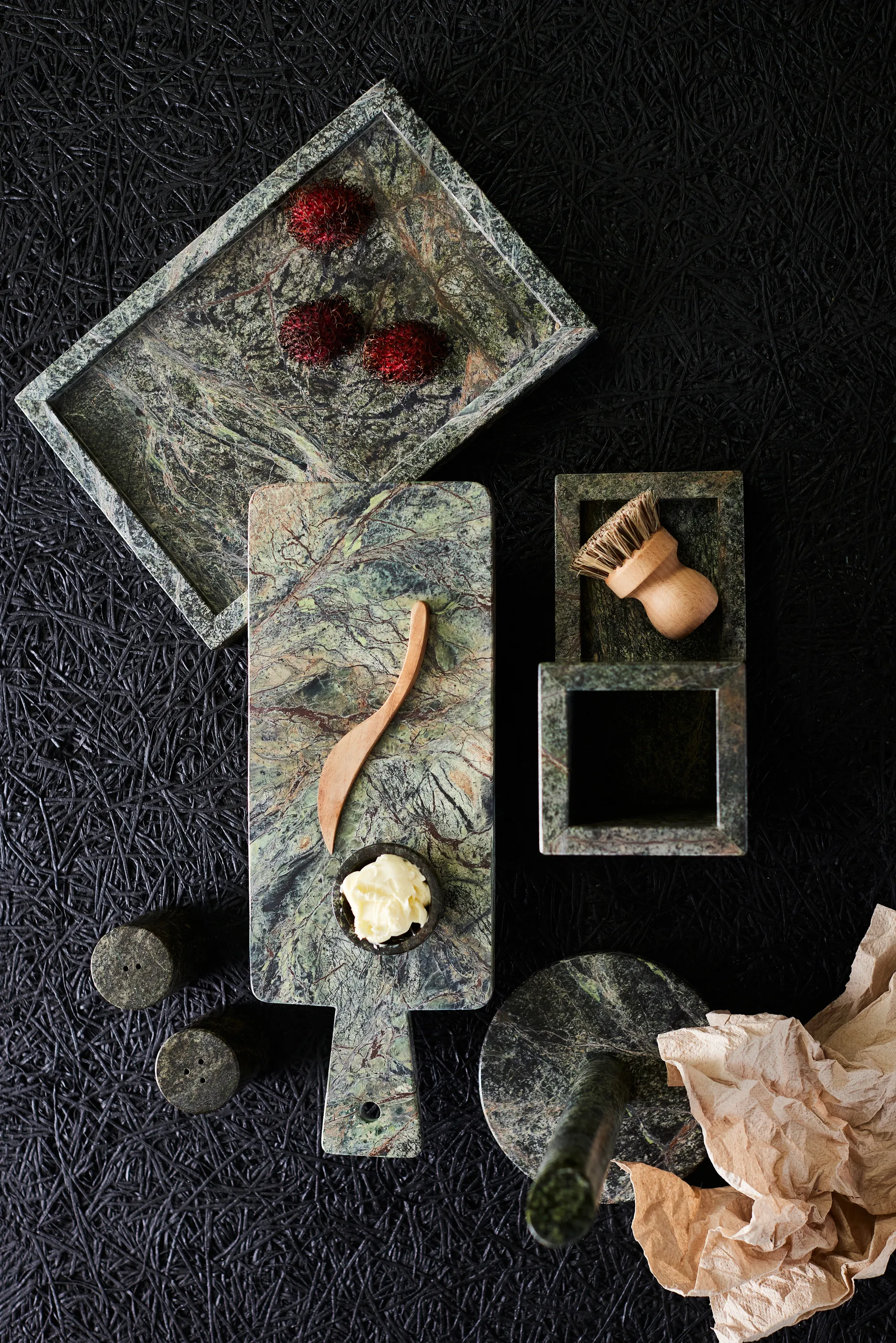 Taca dekoracyjna Vita 20x30 cm, Seagrass MUUBS