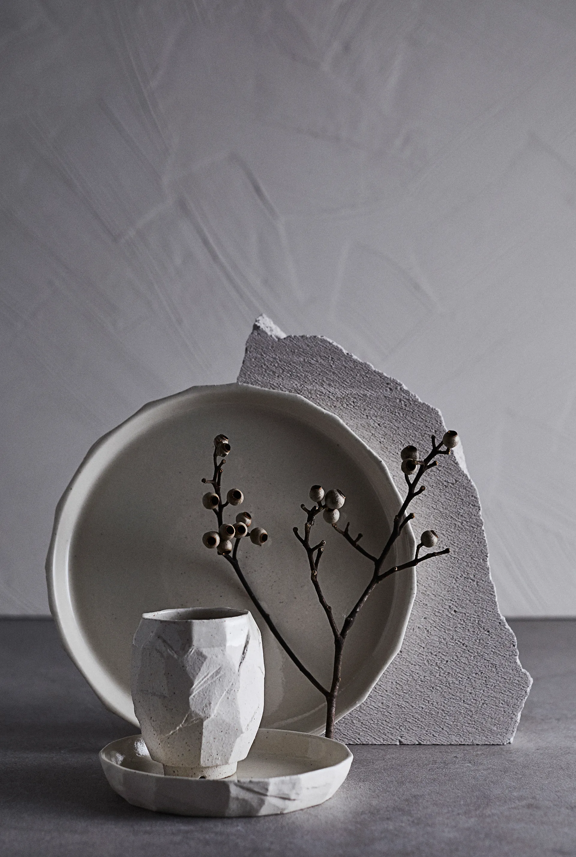 Talerz Kuri Ø26 cm, Sand MUUBS