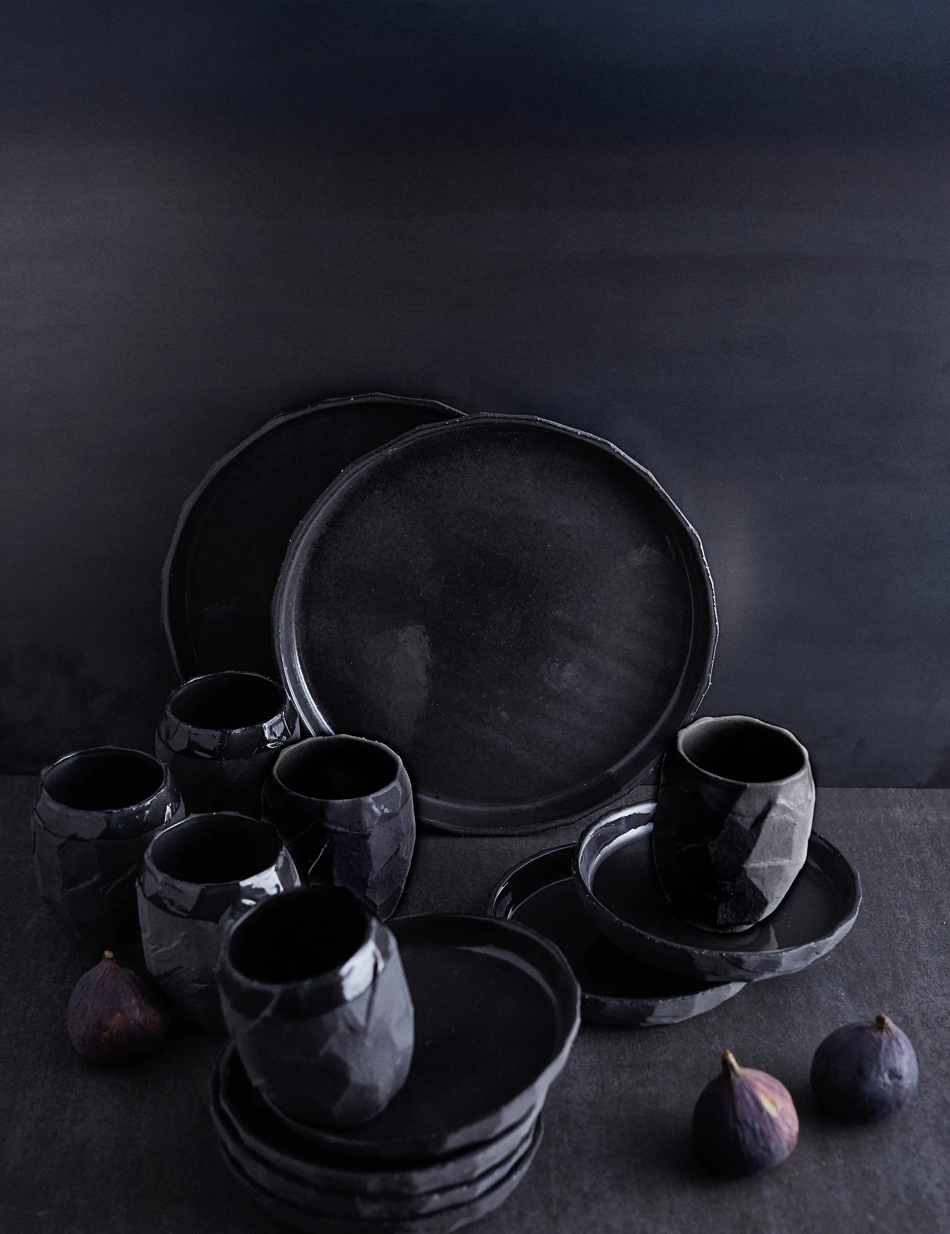 Talerz Kuri Ø26 cm, Stone MUUBS