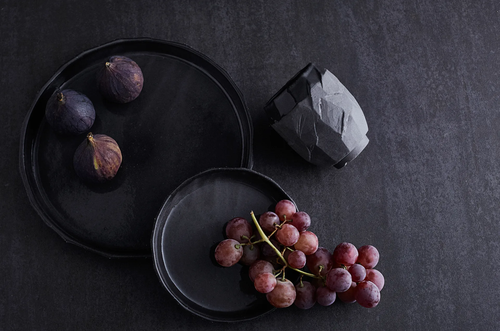 Talerz Kuri Ø26 cm, Stone MUUBS