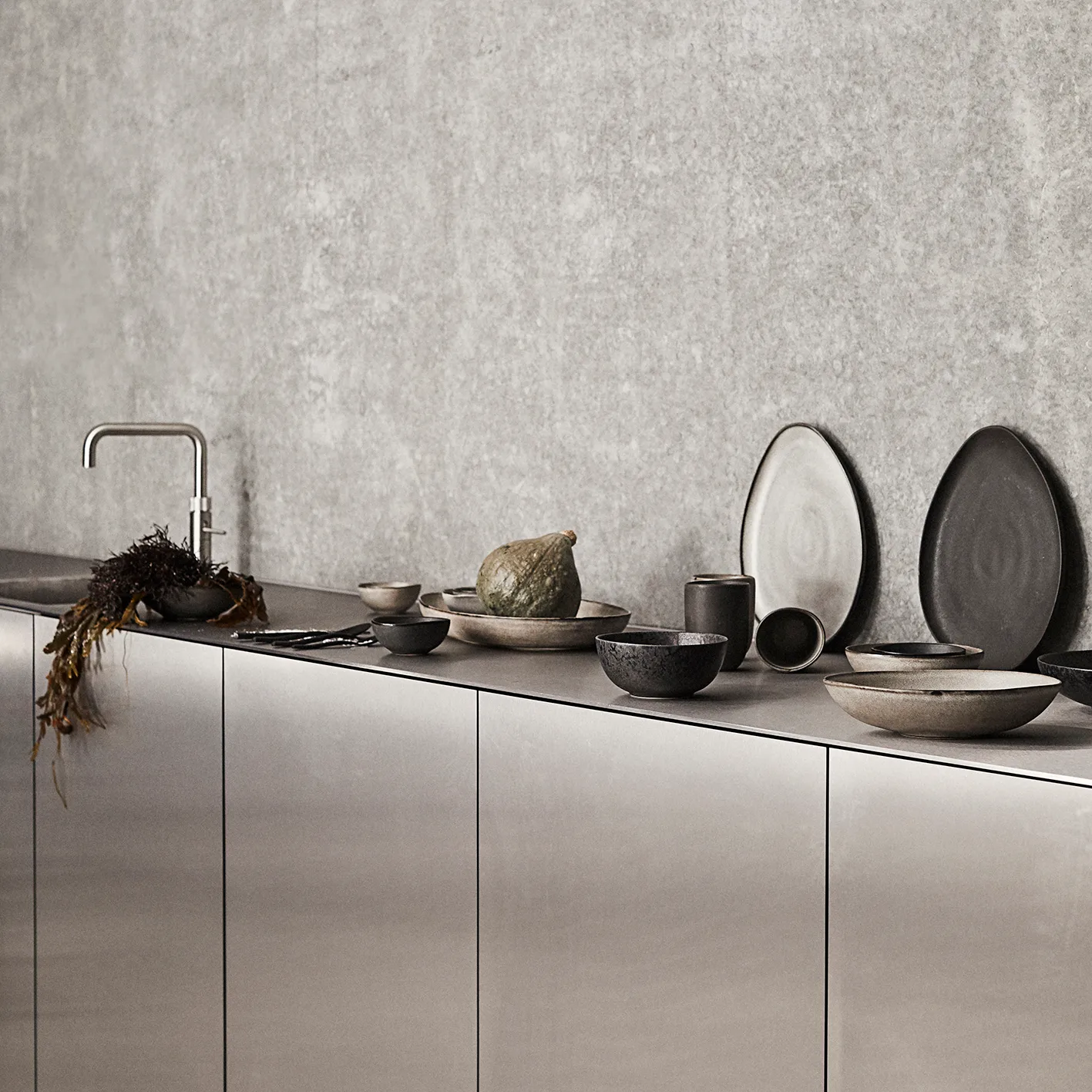 Talerz Mame 31 cm, Ostrygi MUUBS