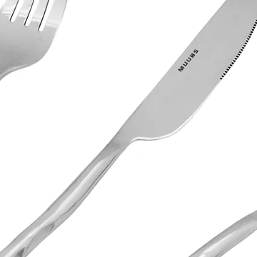 Uta zestaw sztućców 16 szt. - Stal polerowana - MUUBS