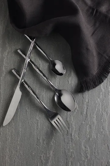 Uta zestaw sztućców 16 szt. - Stal polerowana - MUUBS