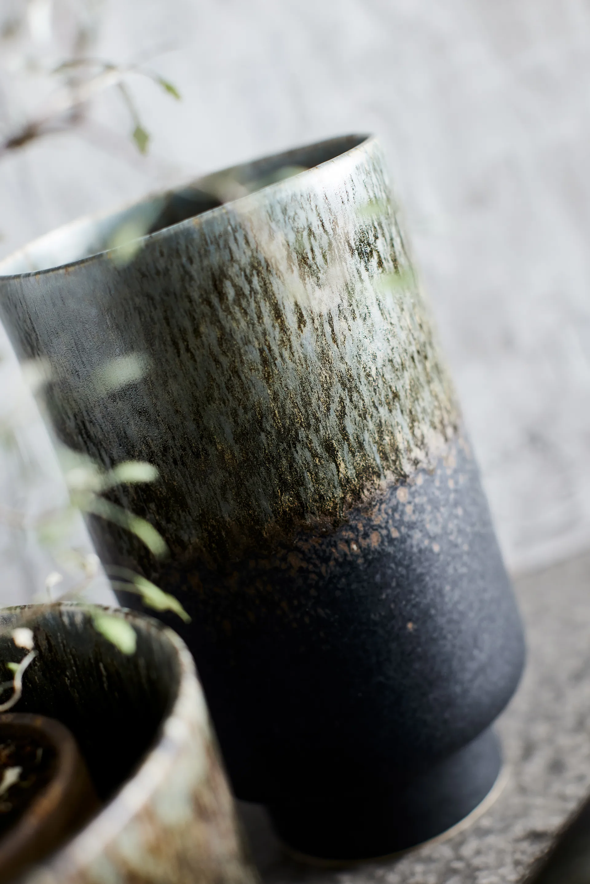 Wazon Lago M Ø13x22 cm, Forest green MUUBS