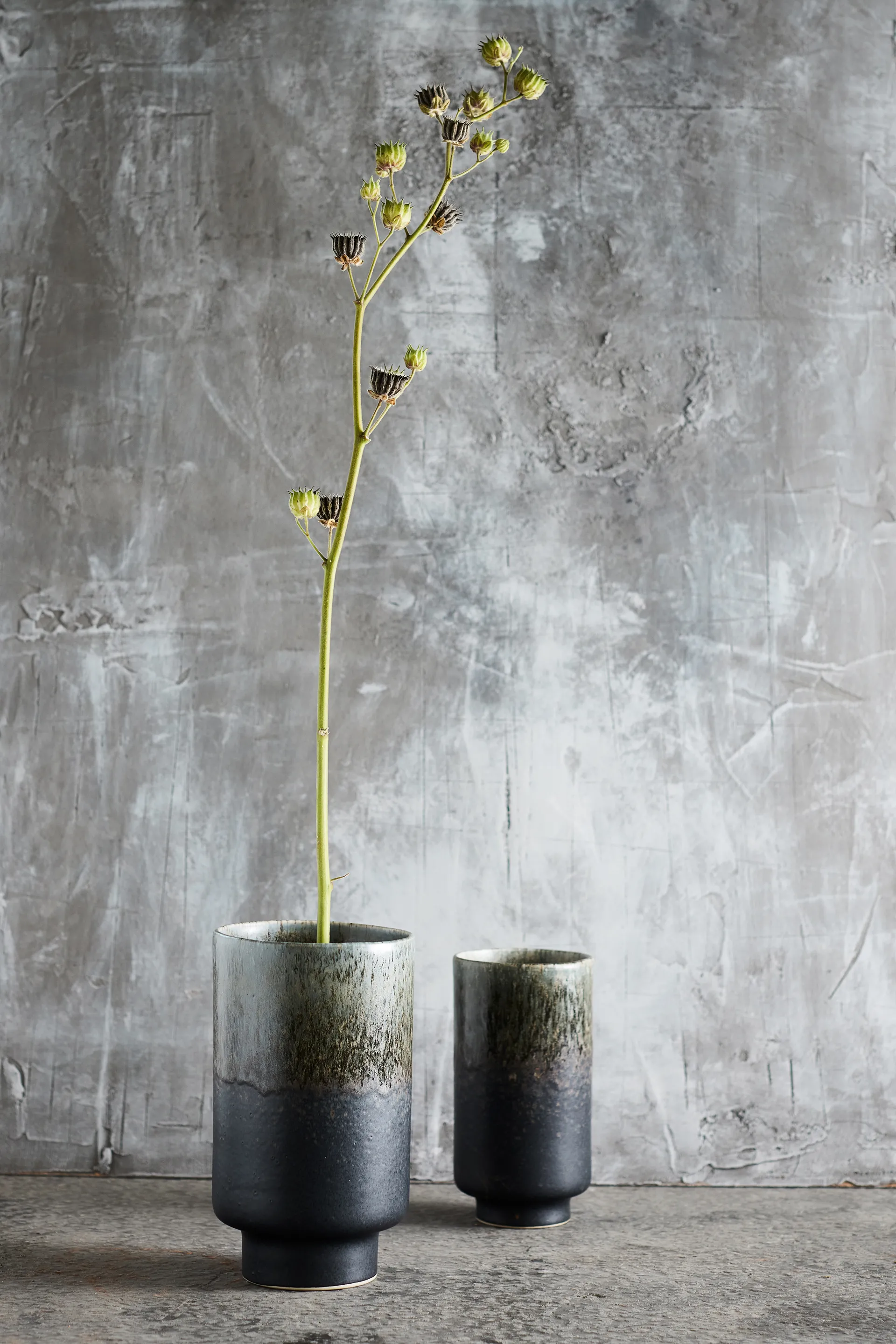 Wazon Lago M Ø13x22 cm, Forest green MUUBS