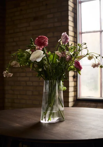 Wazon Ripe - Przezroczysty, 26 cm - MUUBS