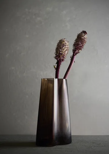 Wazon Ripe - Smoked brown, 26 cm - MUUBS