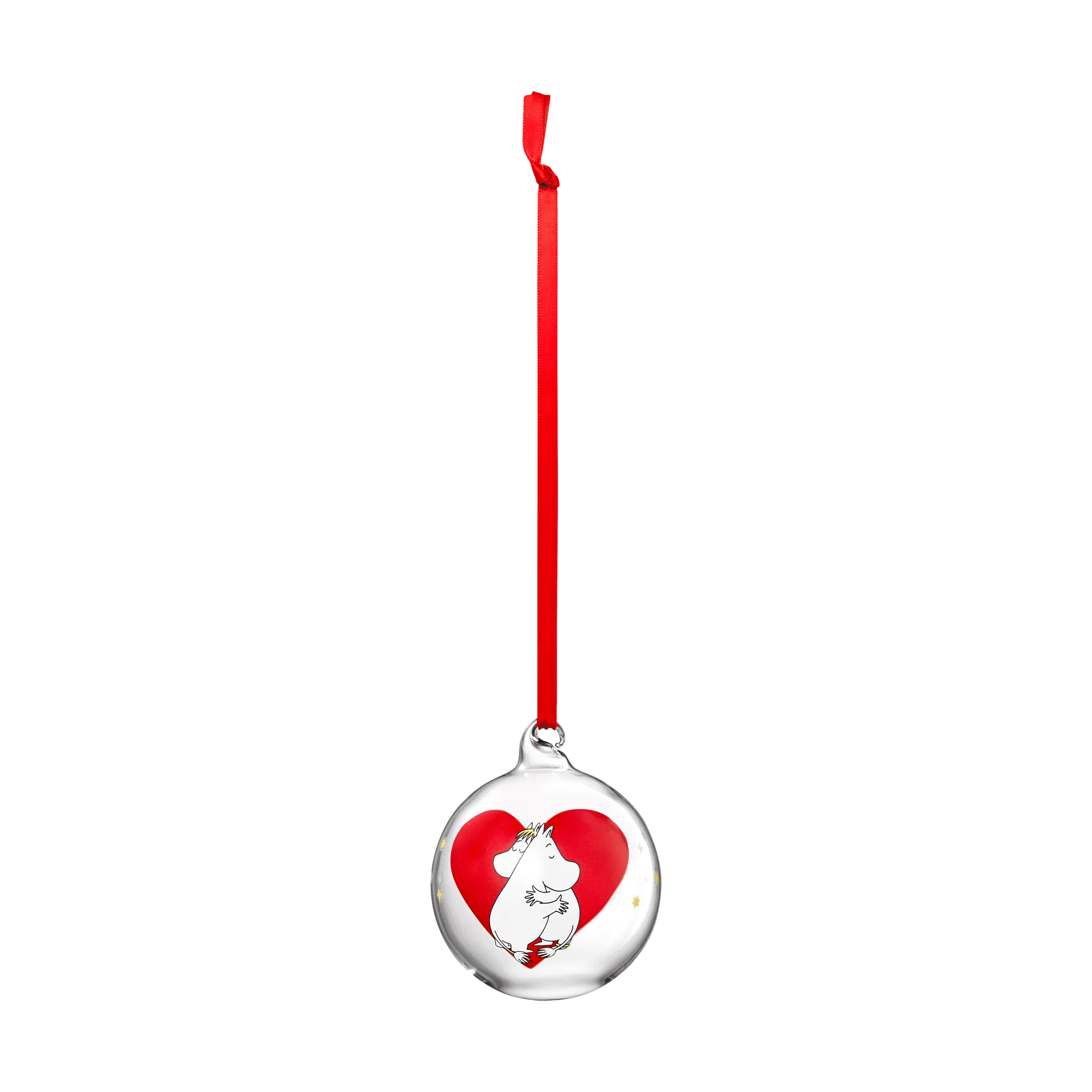 Bombka choinkowa Muminki Ø7 cm, Heart Muurla