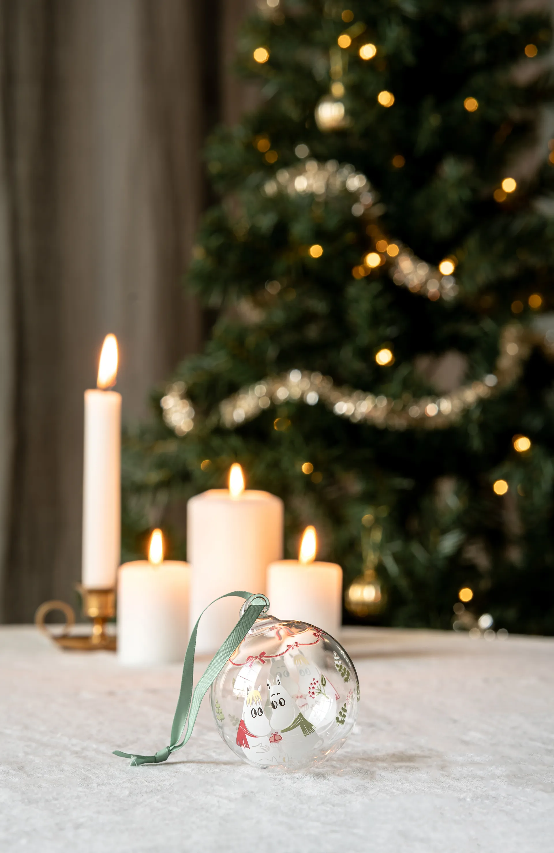 Bombka choinkowa Muminki Ø7 cm, My darling Muurla