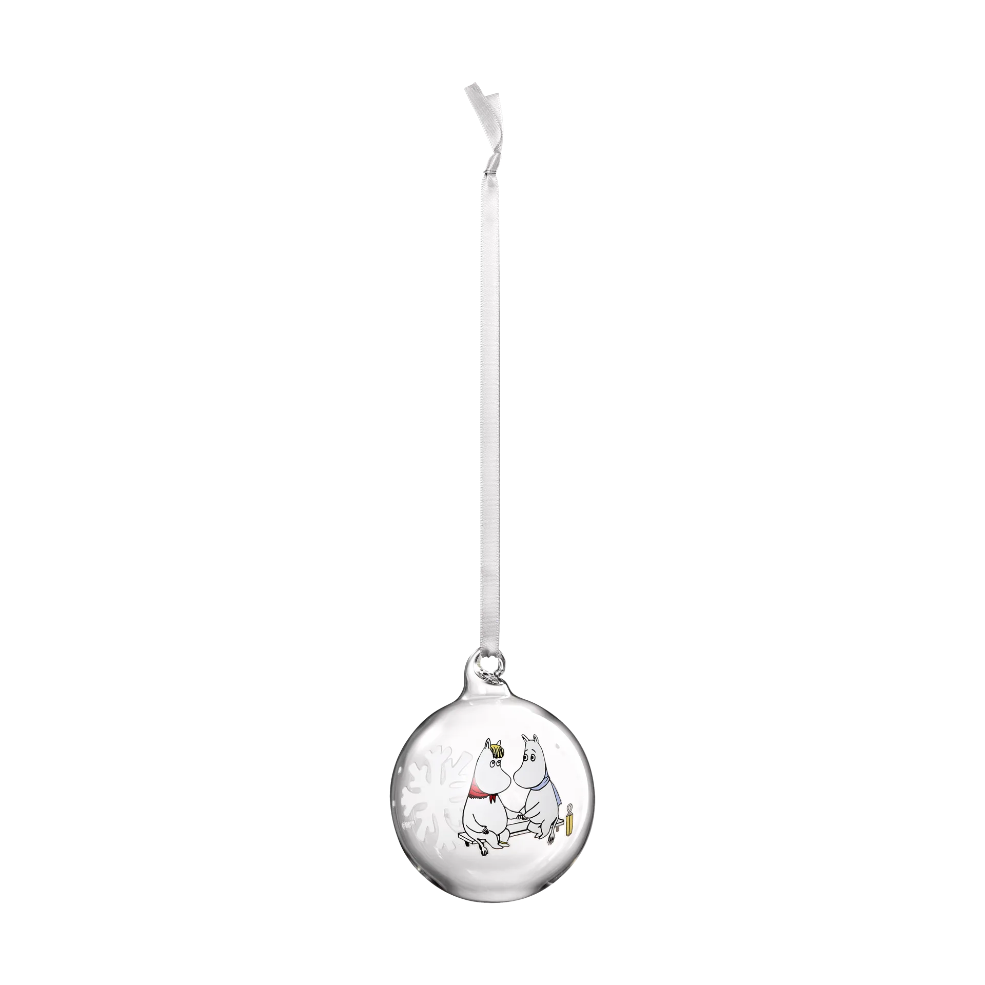 Bombka choinkowa Muminki Ø7 cm, Snowflake Muurla