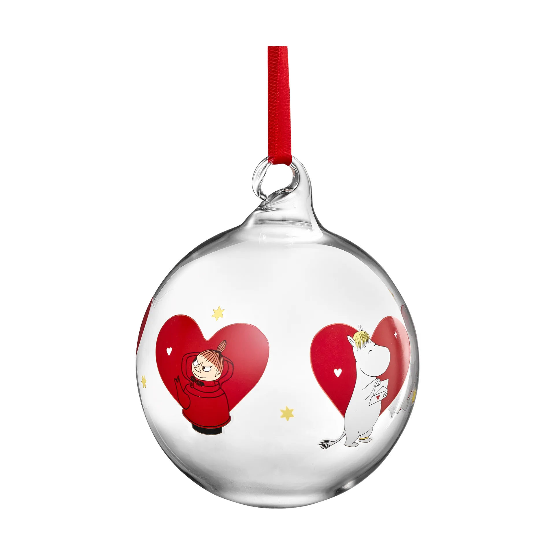 Bombka choinkowa Muminki Ø9 cm, Heart Muurla