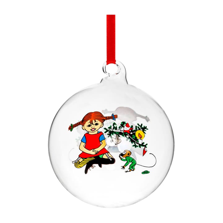 Bombka świąteczna Pippi Ø9 cm - Pippi Långstrump - Muurla