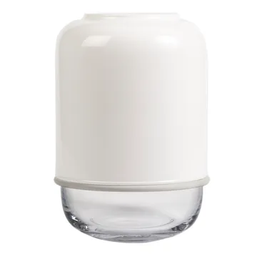 Capsule regulowany wazon 18-28 cm - White-clear - Muurla