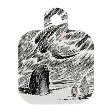 Chop & Serve Shadows taca 25x32 cm - Czarny - Muurla